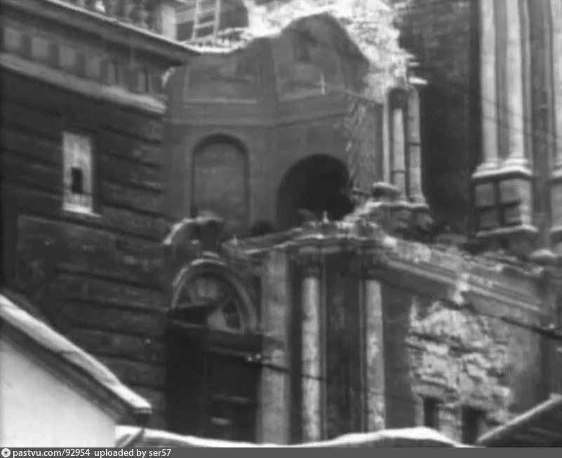 1935-1936 год, разборка церкви Успения на Покровке