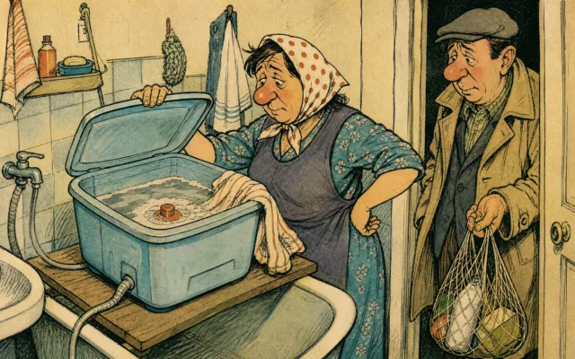 Товары из СССР. Как стирали в машине «Малютка»